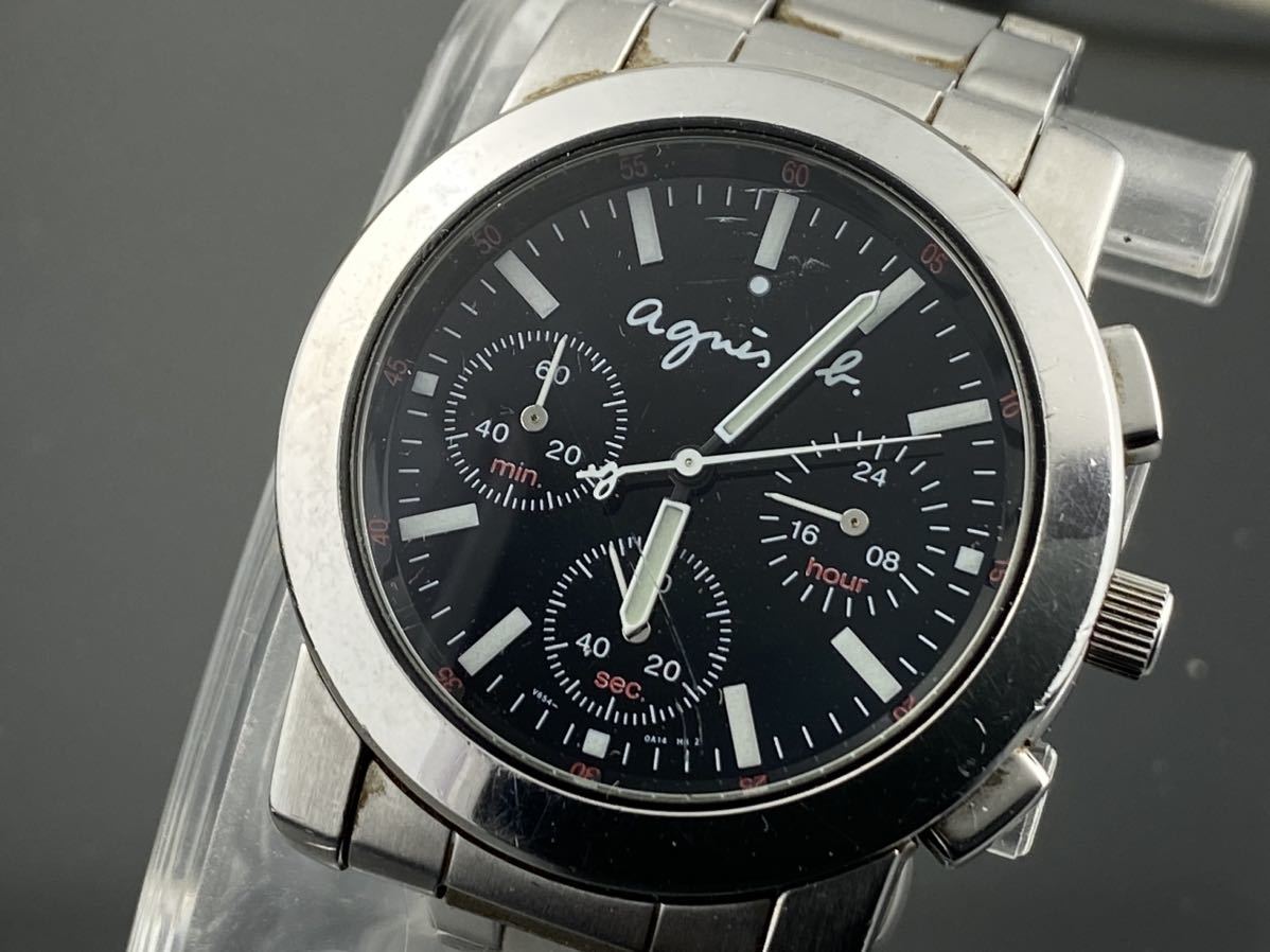 agnes b. ペアウォッチ アニエス・べー V654-6100 V33J-0010 (E1420nnwY)