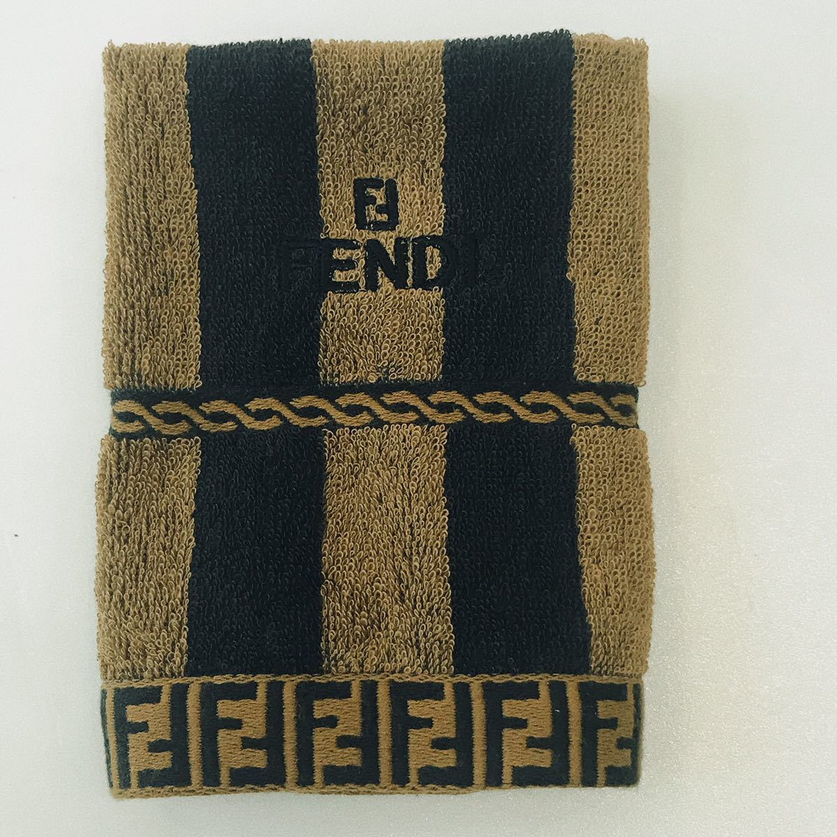 新品未使用 FENDI フェンディ ウォッシュタオル 1枚 0306 フェンディ 