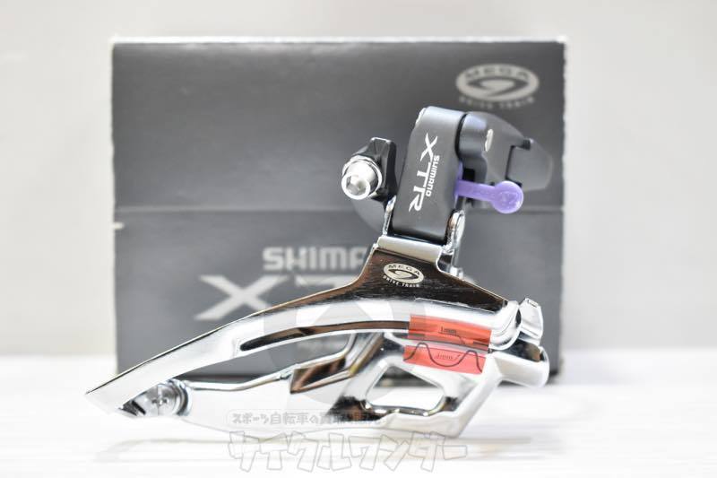 XTR FD-M953 フロントディレイラー 3×9速 バンド径 28.6mm 未使用品
