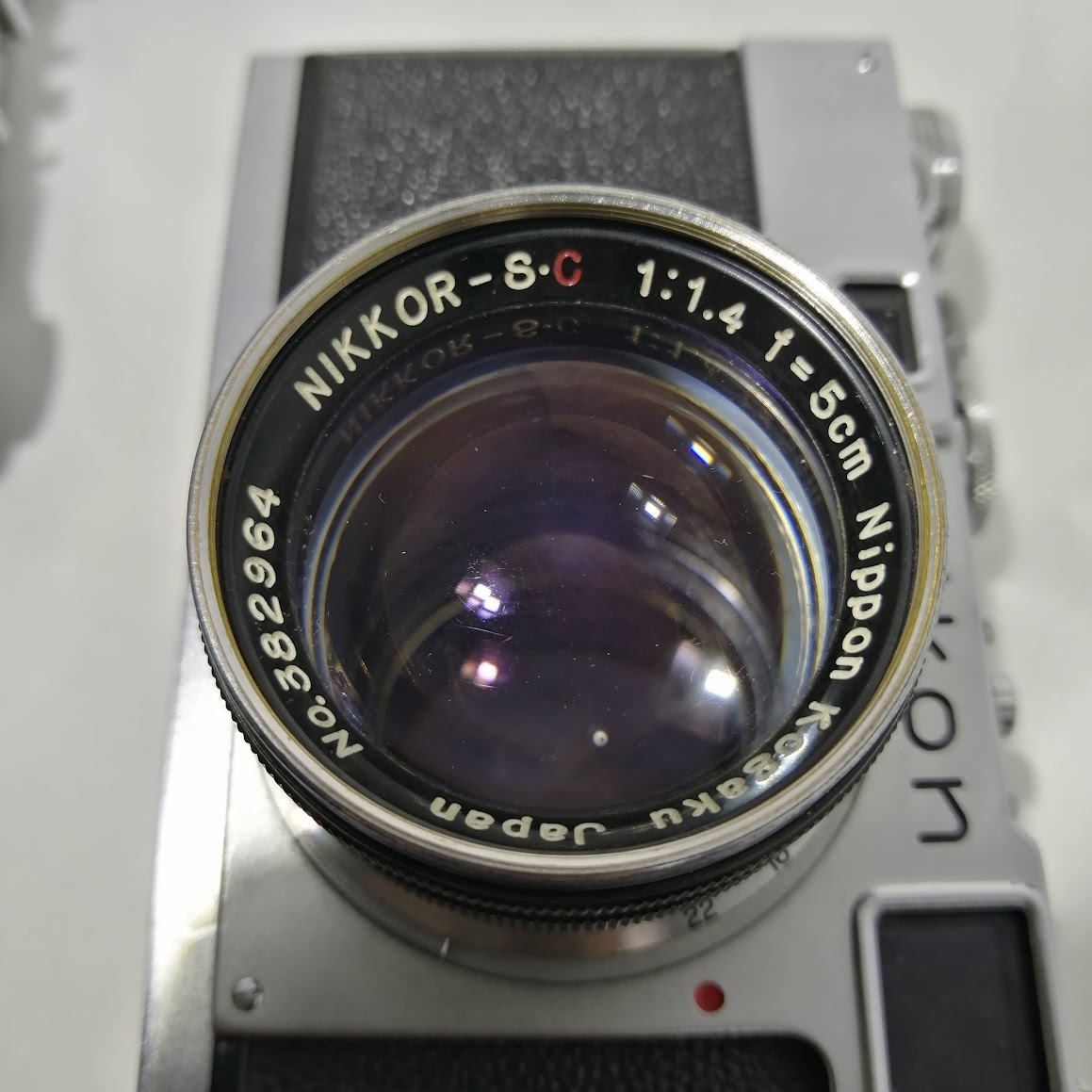 A805◇前期・後期セット◇ Nikon ニコン S2 前期・後期型（黒ダイヤル