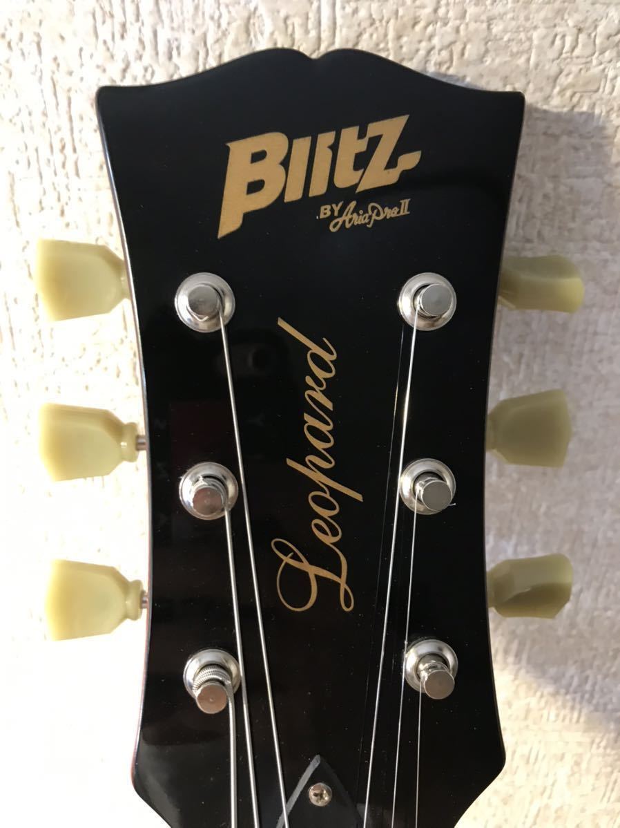 Blitz leopard BLP-450レオパード レスポールタイプ チェリーサン