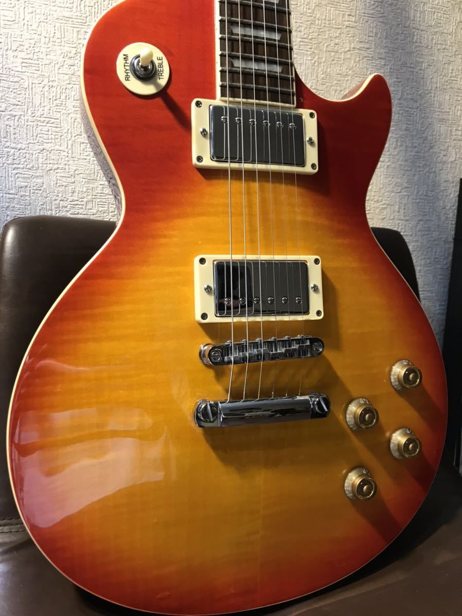 Blitz leopard BLP-450レオパード レスポールタイプ チェリーサン
