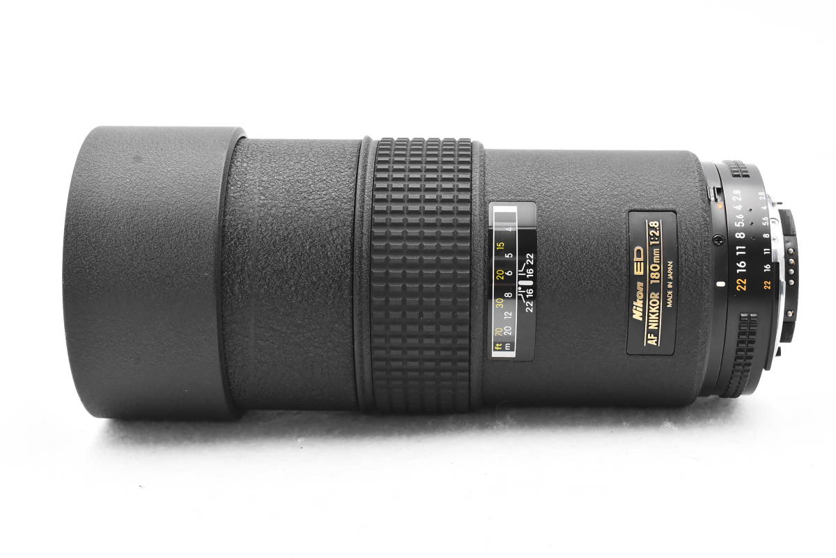 Nikon ニコン ED AF NIKKOR 180mm F/2.8 オートフォーカス レンズ (t3082) 180mm | AF f⁄ Lens IF-EDとAI