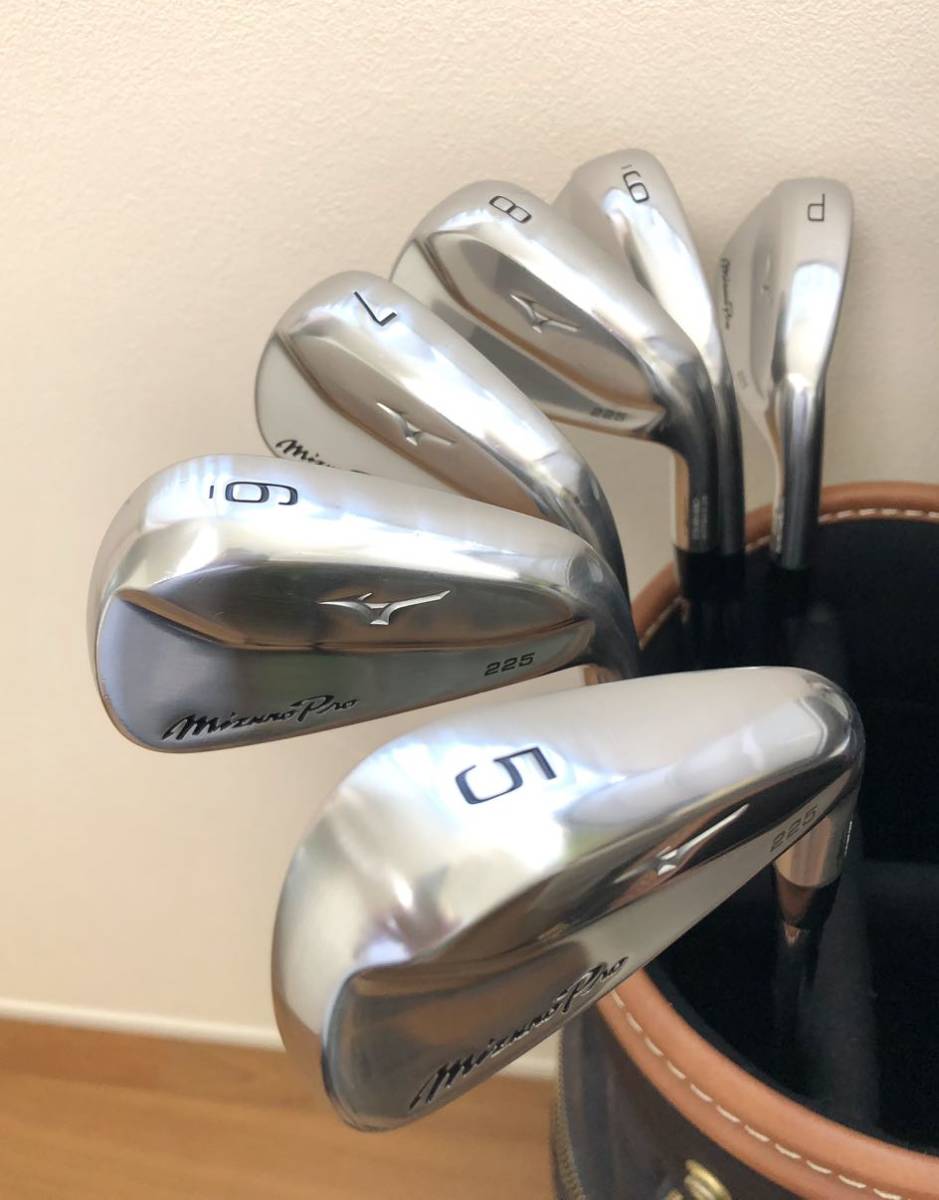MIZUNOプロ225アイアン6本セット(5～p) ミズノプロ 225 アイアン 5本組