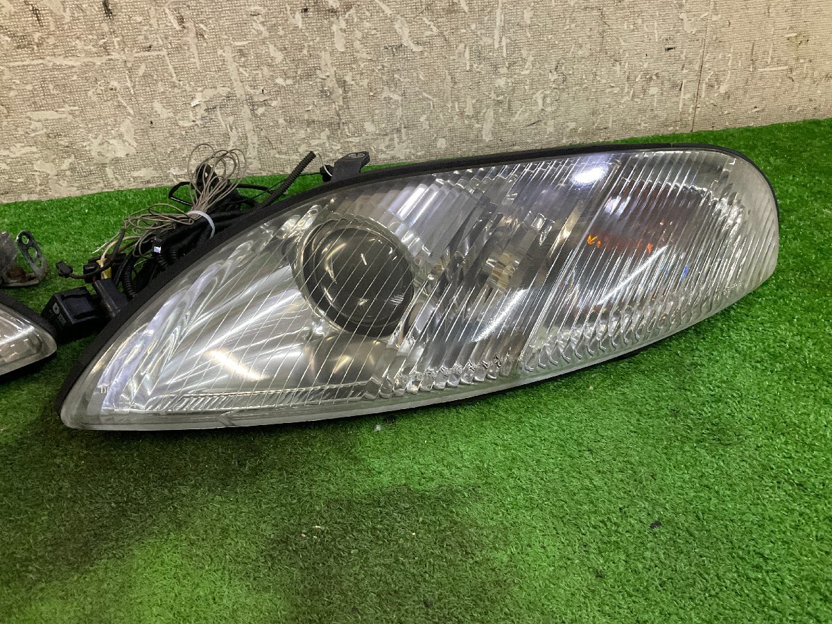 ソアラ JZZ30 後期 純正 ヘッドライト 左右 社外HID(ヘッドライト