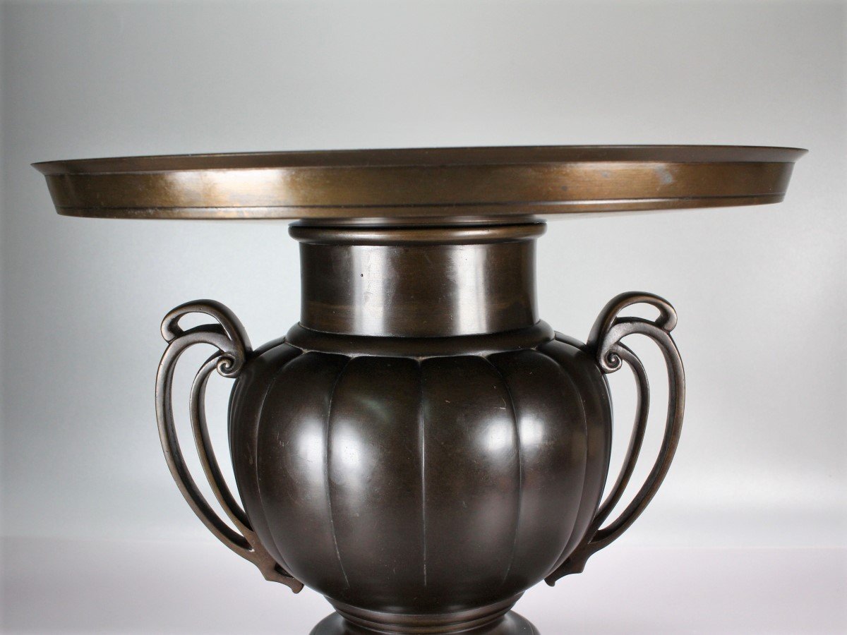 池坊花道三種樣式| IKENOBO ORIGIN OF IKEBANA 薄端 南瓜形 三足 銅