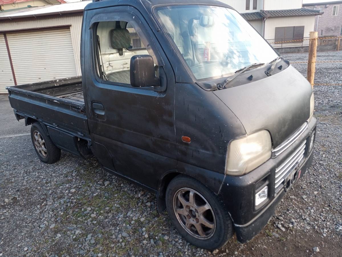 難あり】 キャリイターボ 希少軽トラターボ5速車 抹消済み 個人 