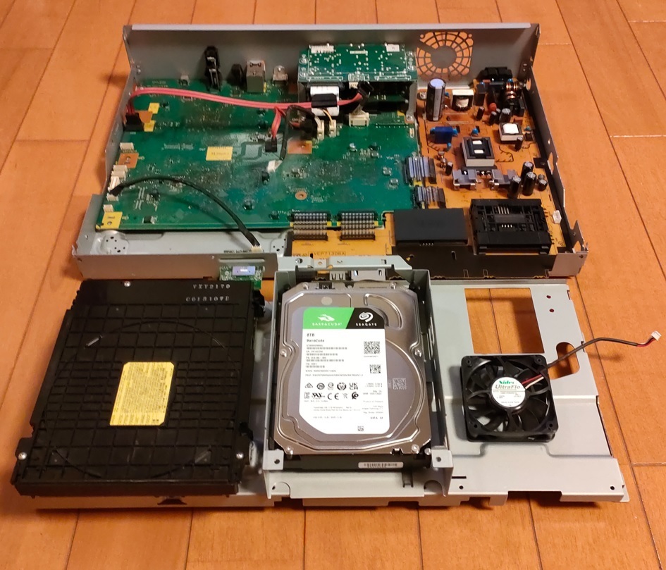 ◇◇ ［ 2TB → 8TB 新品HDD 換装済 HDD1年保証］DIGA DMR-BXT3000