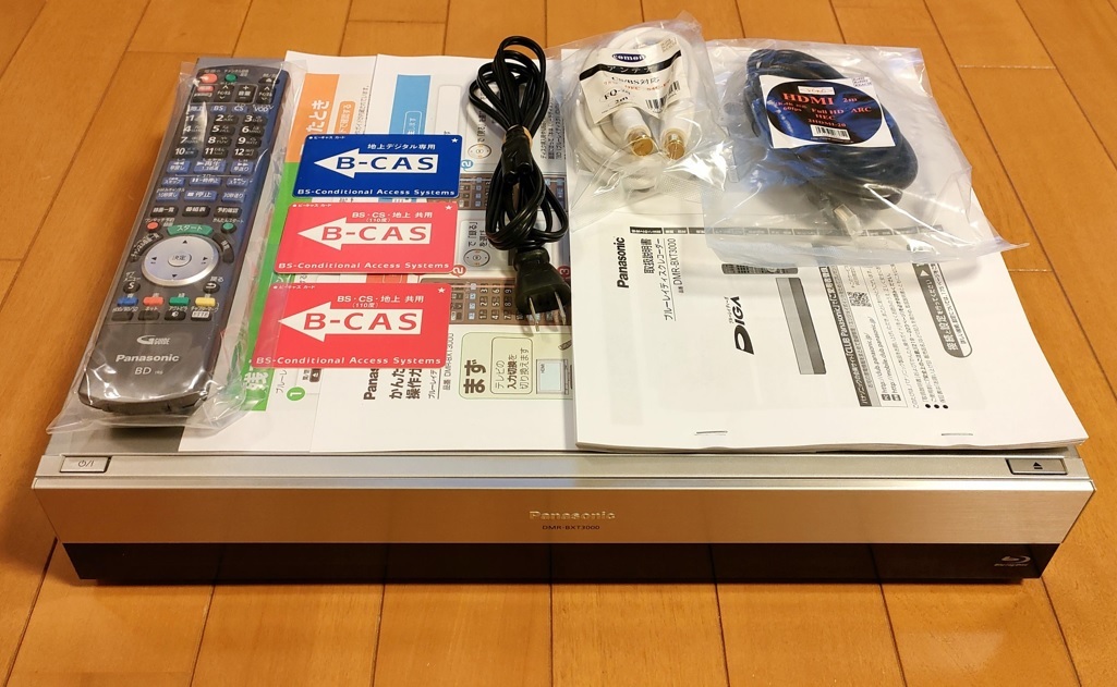 ◇◇ ［ 2TB → 8TB 新品HDD 換装済 HDD1年保証］DIGA DMR-BXT3000
