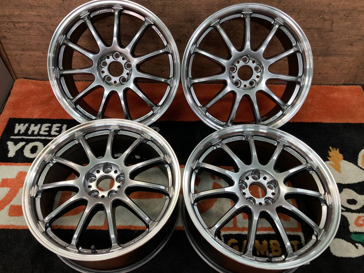 ◇仕上げ済み♪WORK EMOTION 11R◇18インチ 7.5J+47 100-5H◇ワーク 
