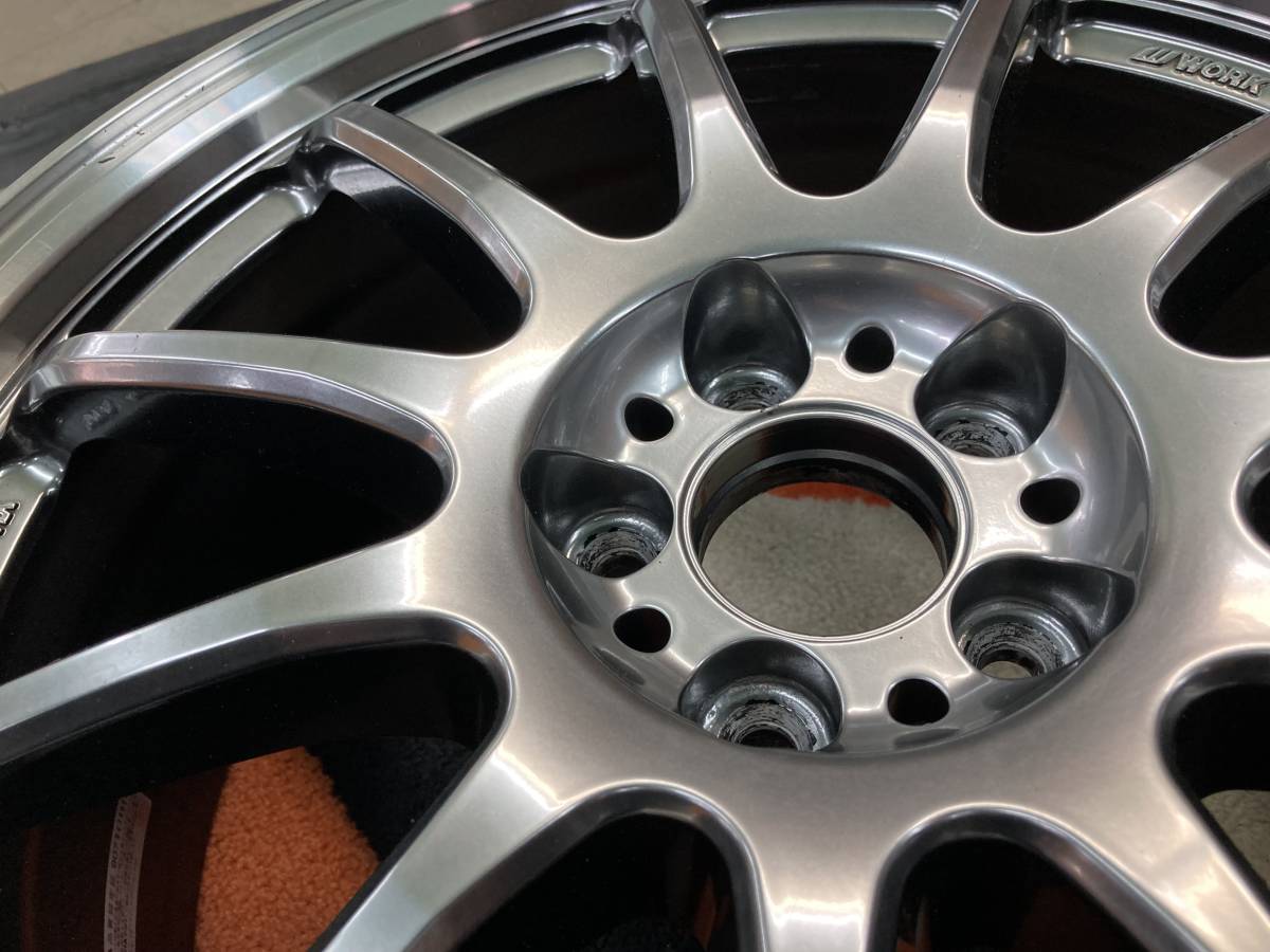 ◇仕上げ済み♪WORK EMOTION 11R◇18インチ 7.5J+47 100-5H◇ワーク 