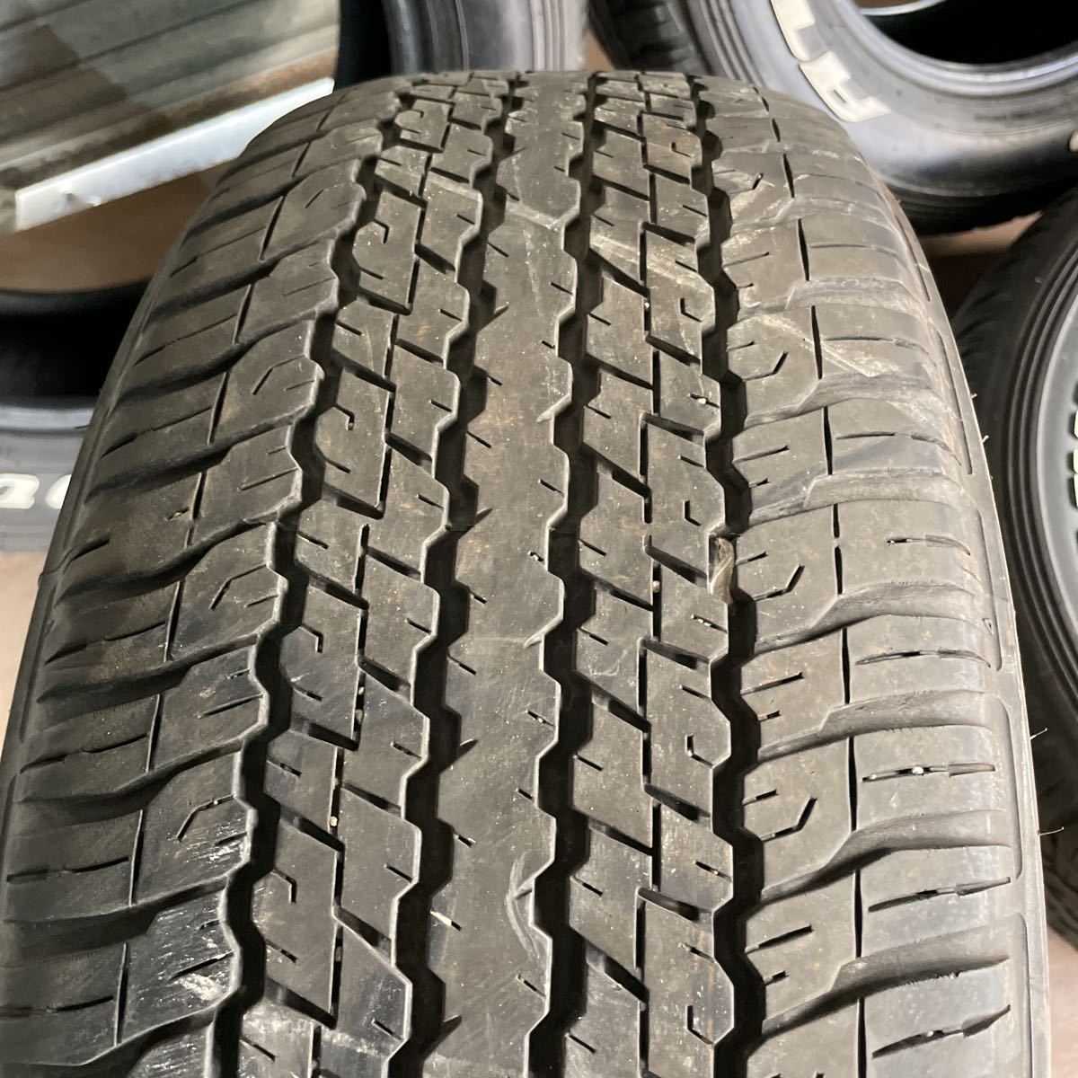 ハイラックス ホワイトレター ダンロップ GRANDTREK AT 265/60r18 4本 