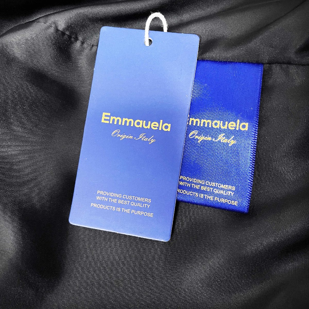 高級・レザージャケット 定価13万◇Emmauela・イタリア・ミラノ発◇高