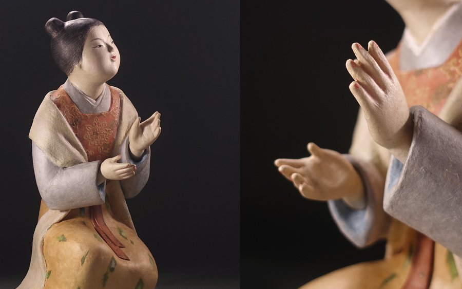 ∇花∇第八回日本伝統工芸展出品現物！【平中歳子】作 昭和36年 創作 