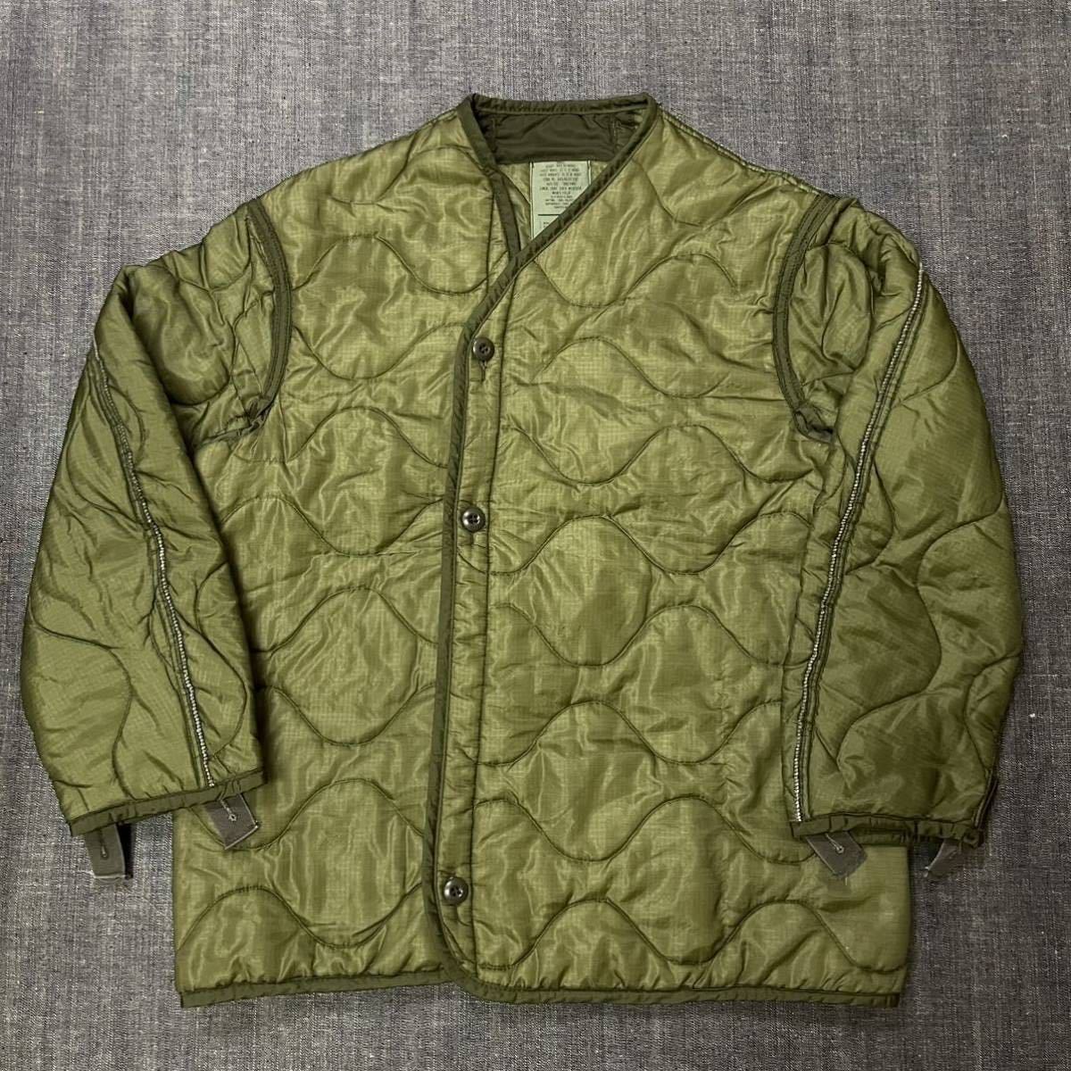 最初期 60s 1st US ARMY 米軍実物 M-65 COTTON SATEEN OG-107 米