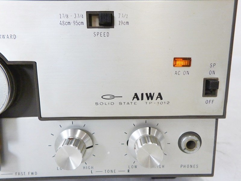 AIWA/アイワ TP-1012 ステレオ テープレコーダーオープンリール AIWA/アイワ TP-1012 ステレオ テープレコーダーオープンリール