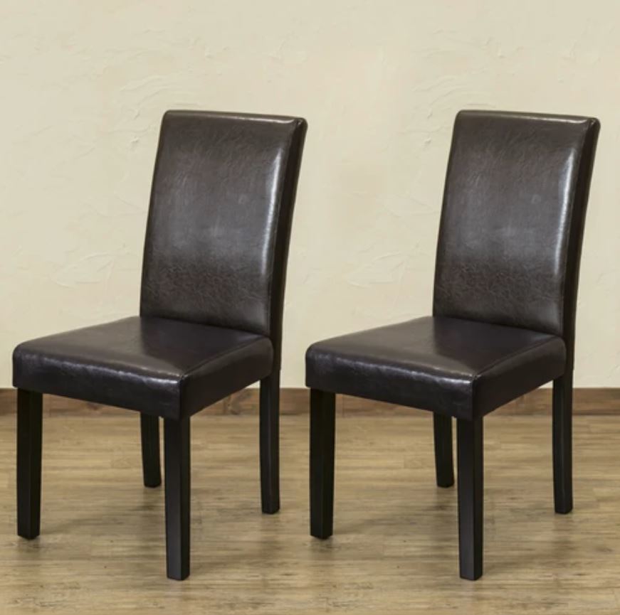 SKB DC JZ ダイニングチェア 4脚 ブラウン 住まい、インテリア イス