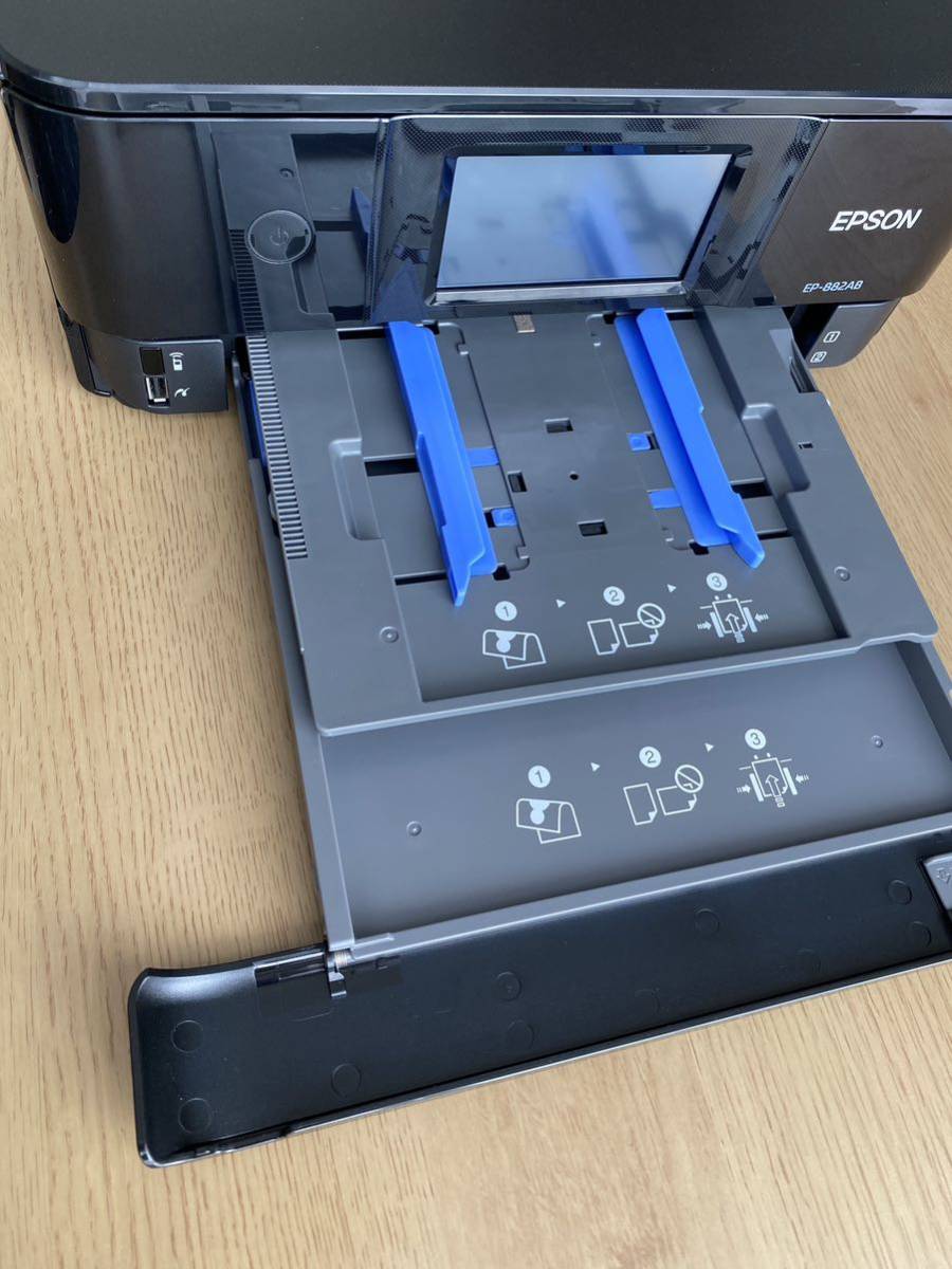 プリンター EPSON EP-882AB ジャンク扱い。 EPSON EP-882ABインクジェット複合機 EPSON EP-882AB インクジェット