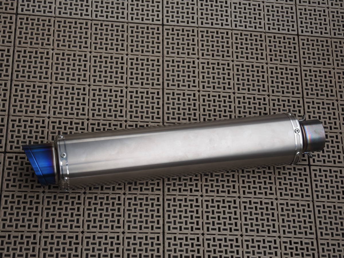 BEAMS チタン スリッド サイレンサー φ100 (450mm) 車・バイク・自転車