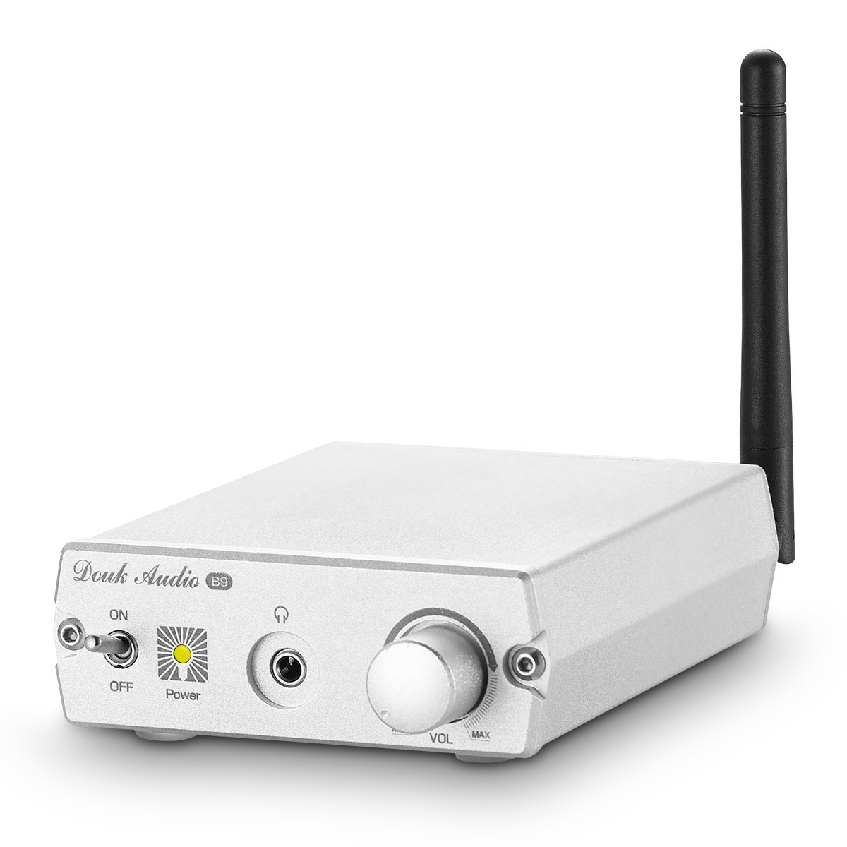 B9 Bluetooth 5.0 ステレオ レシーバー オーディオ DAC 同軸 アダプター ヘッドフォンアンプ(DZ079W)