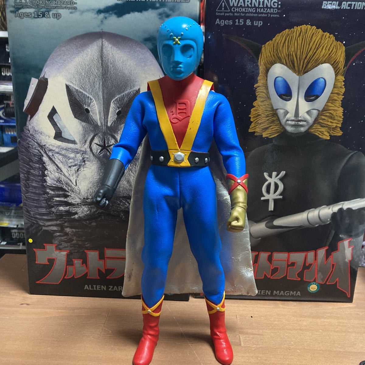 未開封 東映レトロソフビヒーローズ イナズマン (劇中カラーVer