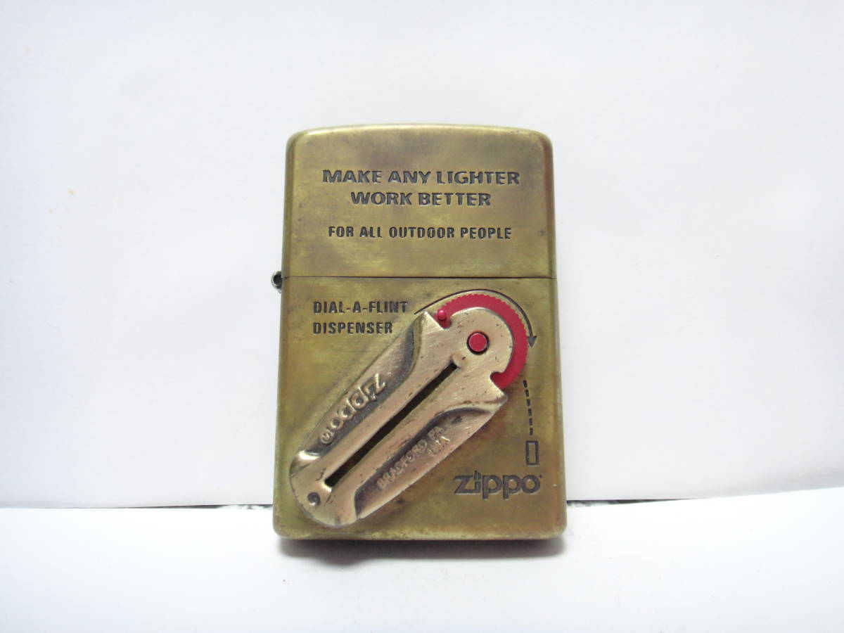 Zippo フリントディスペンサー メタル付き FLINT DISPENSER Zippo フリントディスペンサー メタル付き FLINT DISPENSER
