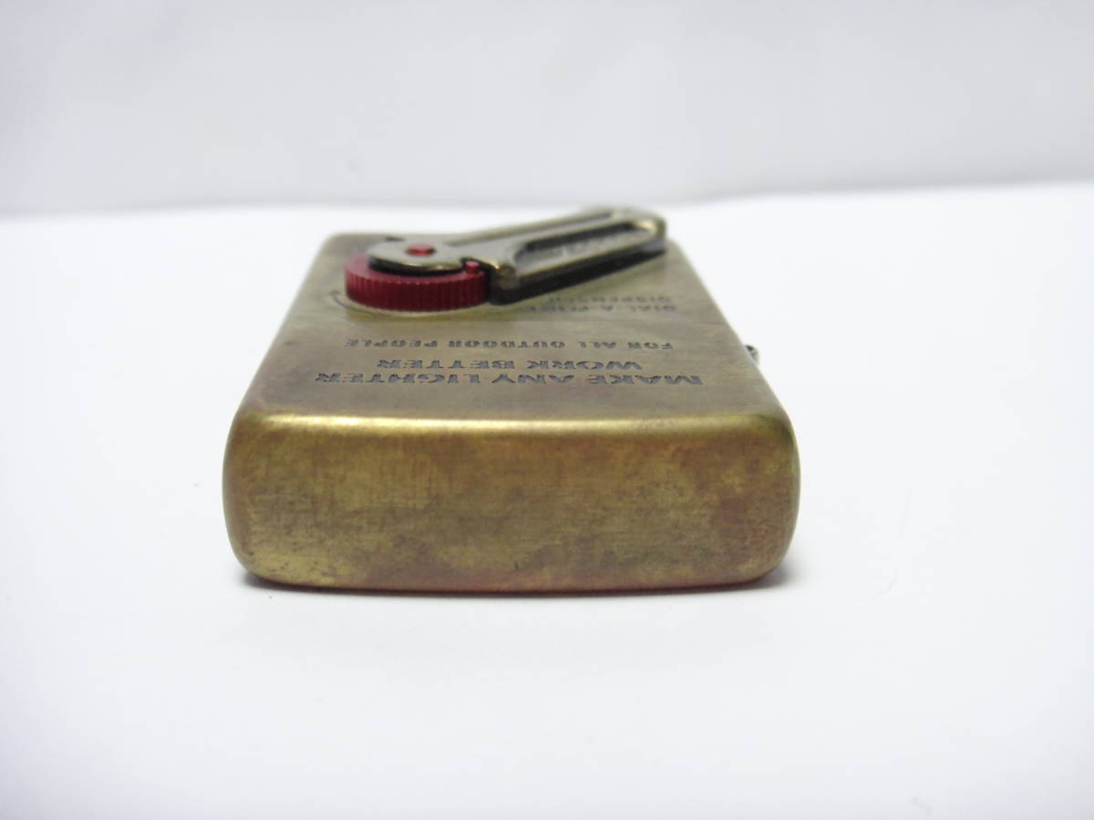 zippo FLINT DISPENSER 立体メタル 1999年製｜小物 