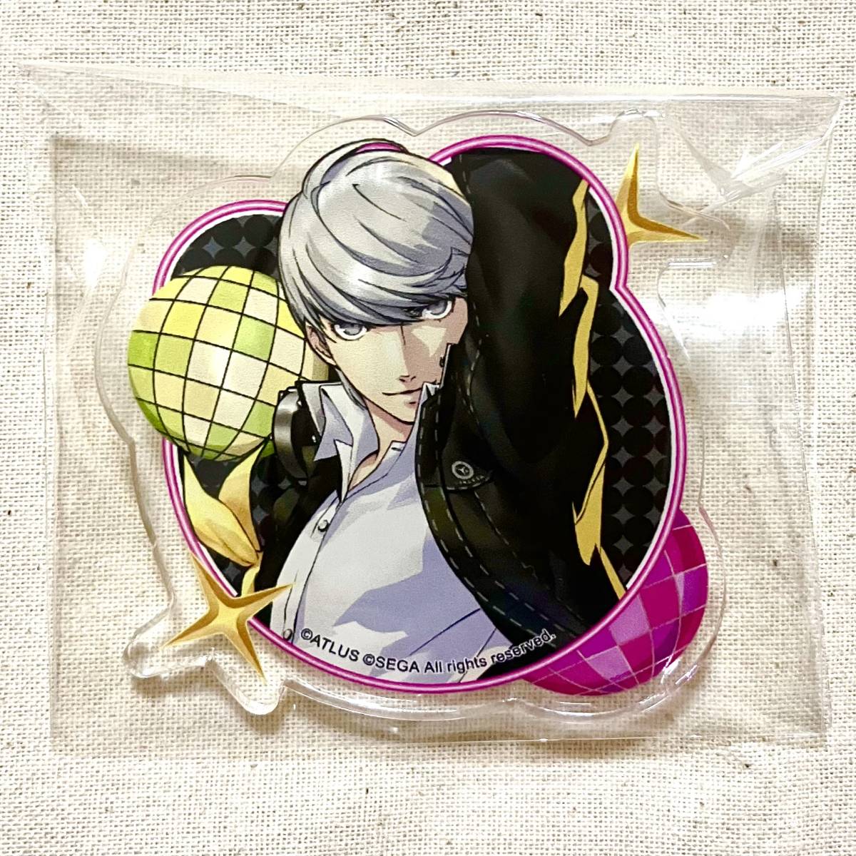 ペルソナ4 ダンシング・オールナイト アクリルバッジ 缶バッジ グッズ