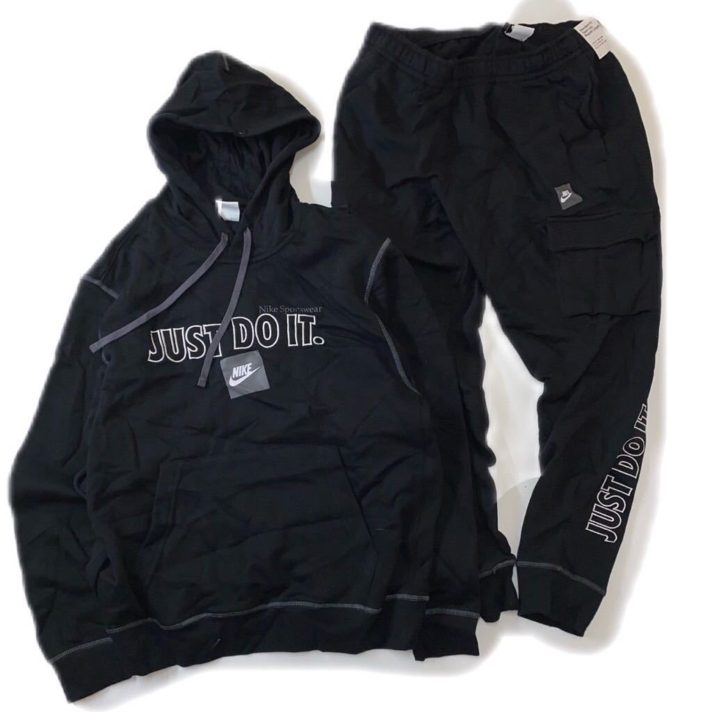 ナイキ（NIKE）（メンズ）NSW JDI BB フリース プルオーバー 長袖 フーディ DD6224-010DD6268-010サイズXL上下セット