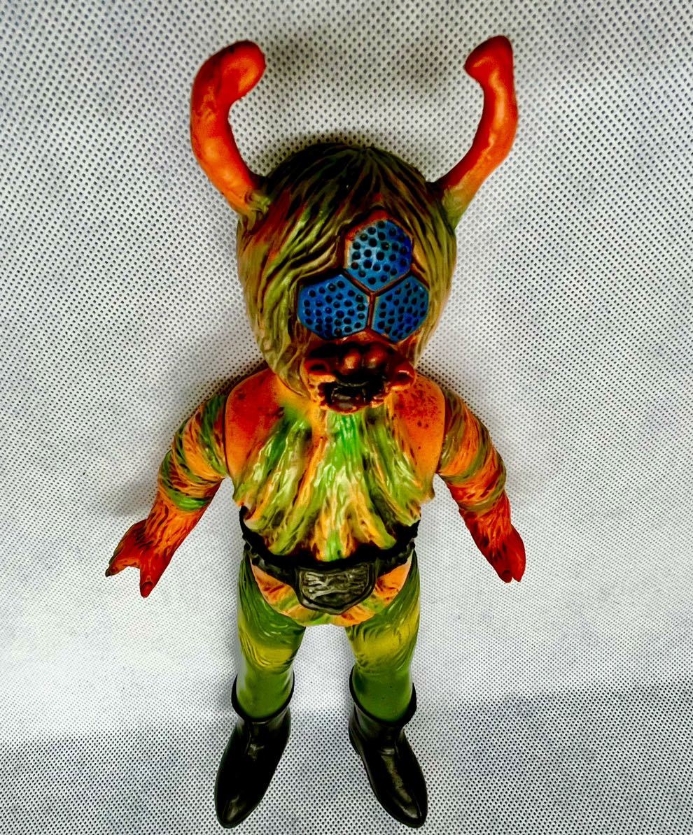 ソフビ 当時物 クモ男 旧バンダイ 仮面ライダー 石森章太郎 昭和レトロ