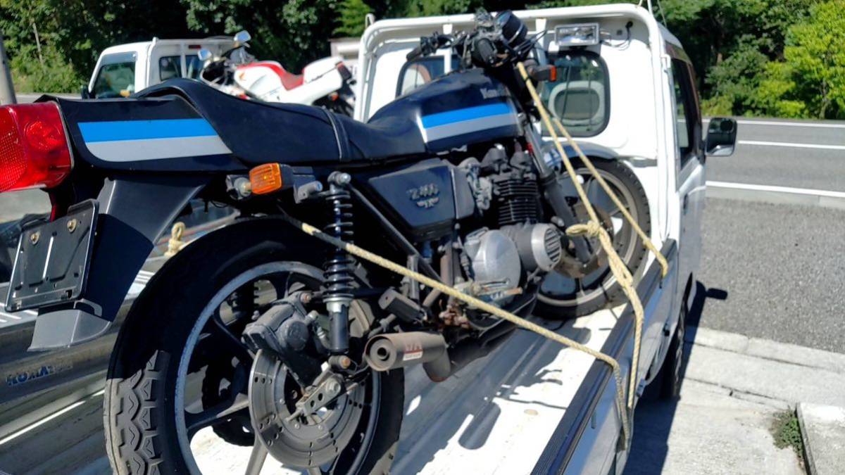 Z400FX モリワキ 当時物 ショート管 刻印無し 初期 φ64(マフラー本体