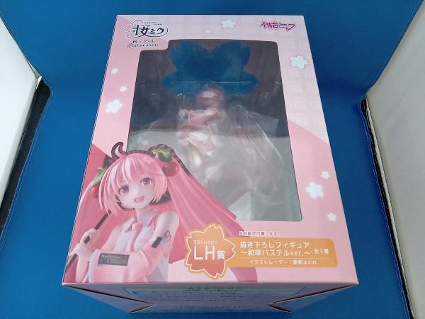 フィギュア ラストハッピー賞 初音ミク 桜ミク~和傘パステルver.~ 描き