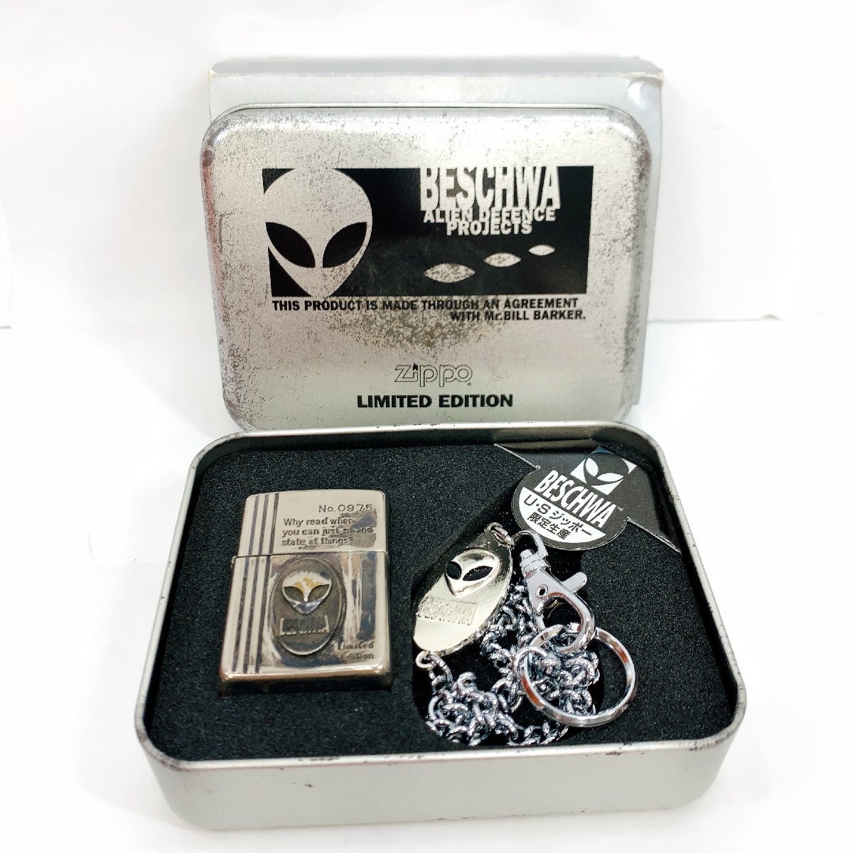 ZIPPO BESCHWA LIMITED EDITION 限定 D XⅡ ジッポー ビシュワ オイル 