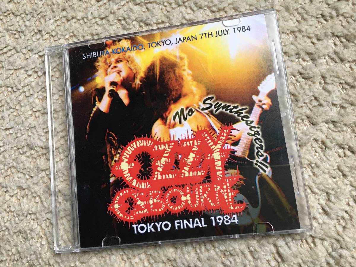 OZZY OSBOURNE / TOKYO FINAL 1984 (CDR)_1