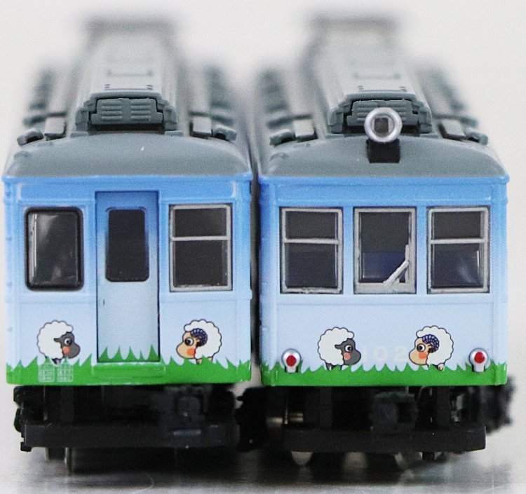 MODEMO 箱根登山鉄道 モハ1形 とことこっとトレイン 2両セットNT73 S◇中古品◇鉄道模型 Nゲージ 箱根登山鉄道 モハ1形 とことこっと