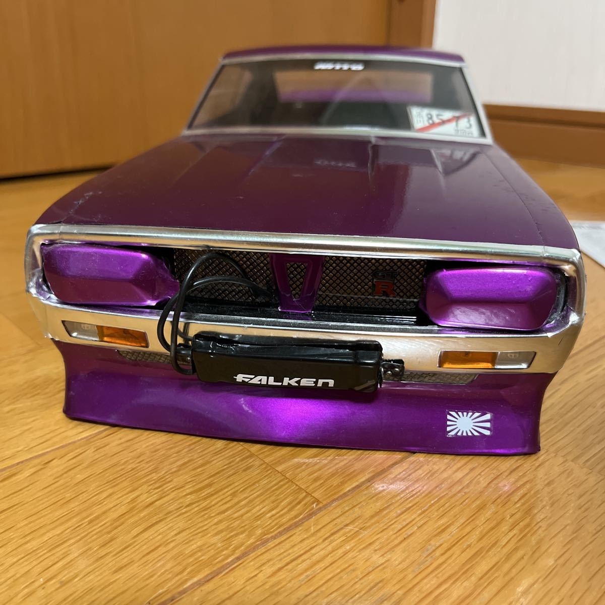1/10 ボディー ケンメリ ニッサンスカイラインGT-R 街道レーサー
