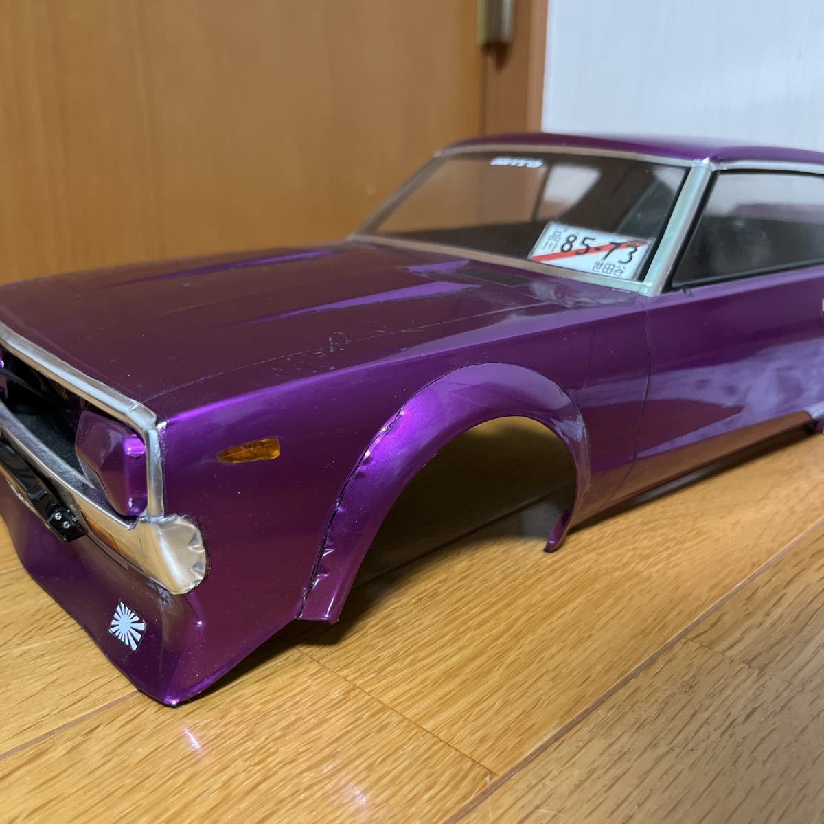 1/10 ボディー ケンメリ ニッサンスカイラインGT-R 街道レーサー