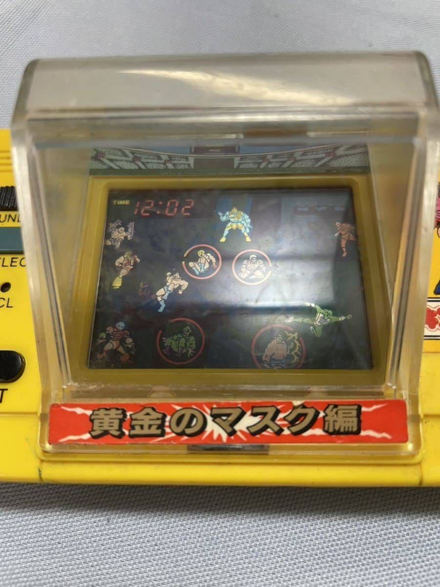 希少品】ゲームウォッチ バンダイ キン肉マンⅢ 黄金のマスク編 キン肉