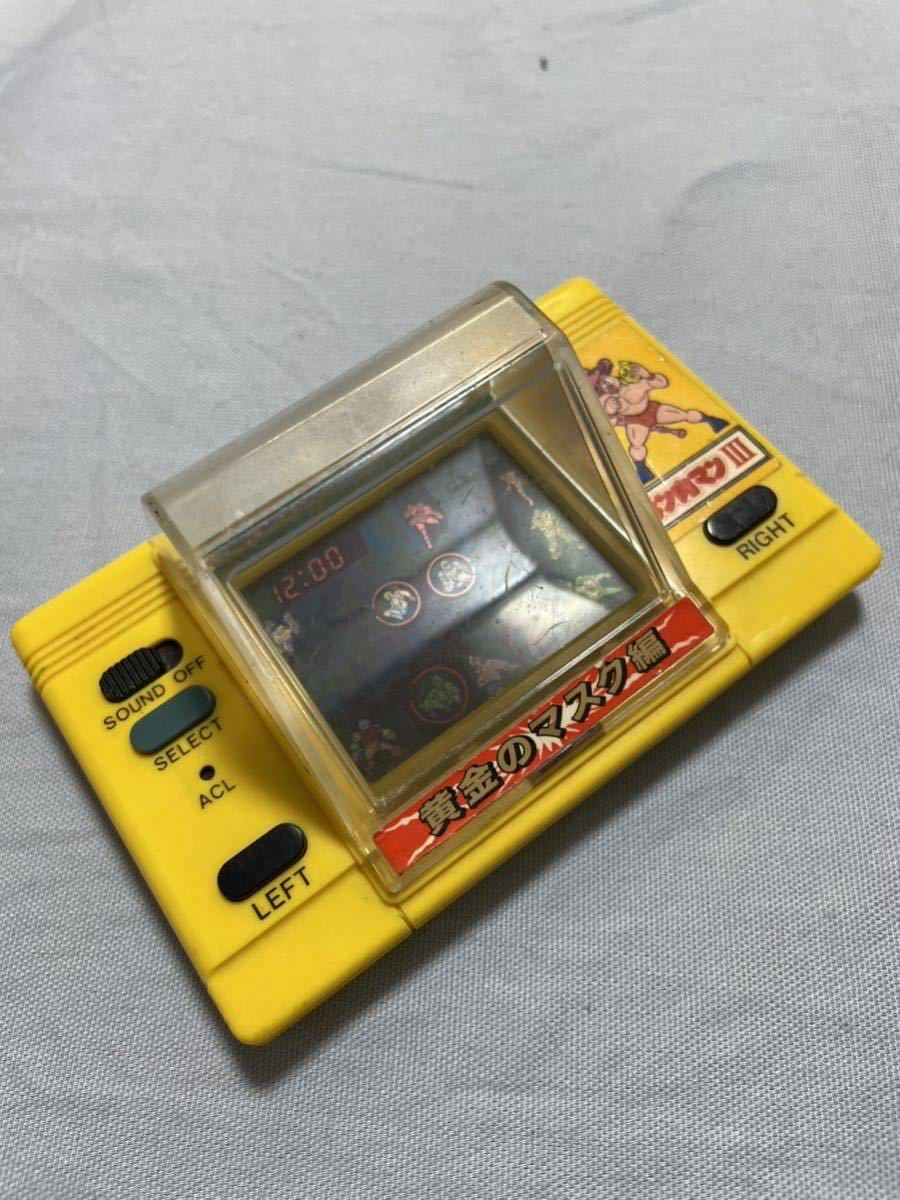 バンダイ キン肉マンIII 黄金のマスク編 バンダイ LSIゲーム キン肉
