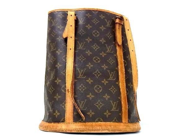 1円 LOUIS VUITTON ルイヴィトン M42236 モノグラム バケットGM トート