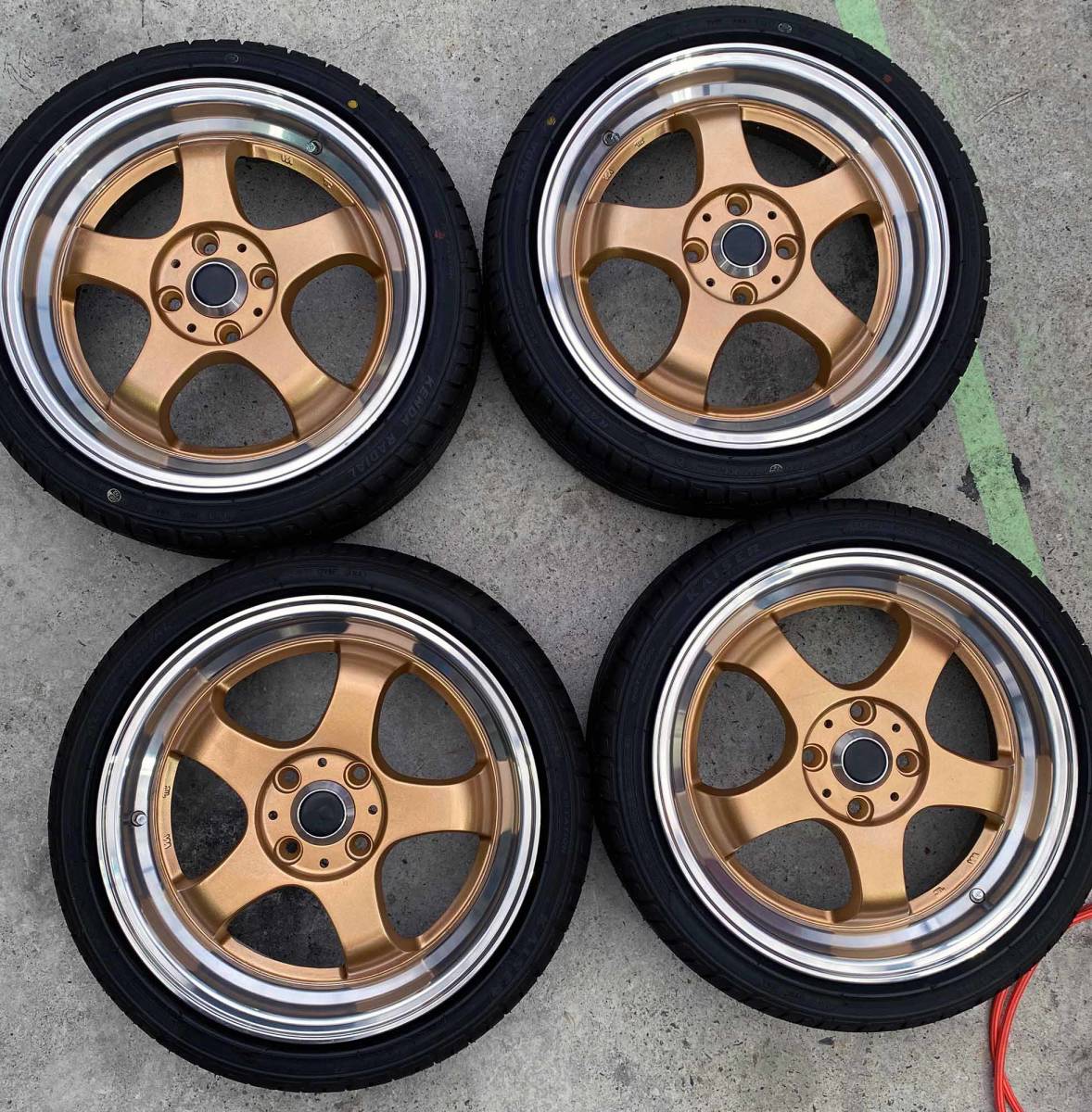ステルスレーシング K35 16インチ 5.5J とりよせ 4穴