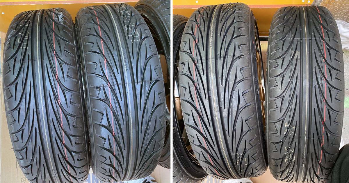 StealthRacing(ステルスレーシング)K35 16inch×5.5Jゴールド＋新品未 