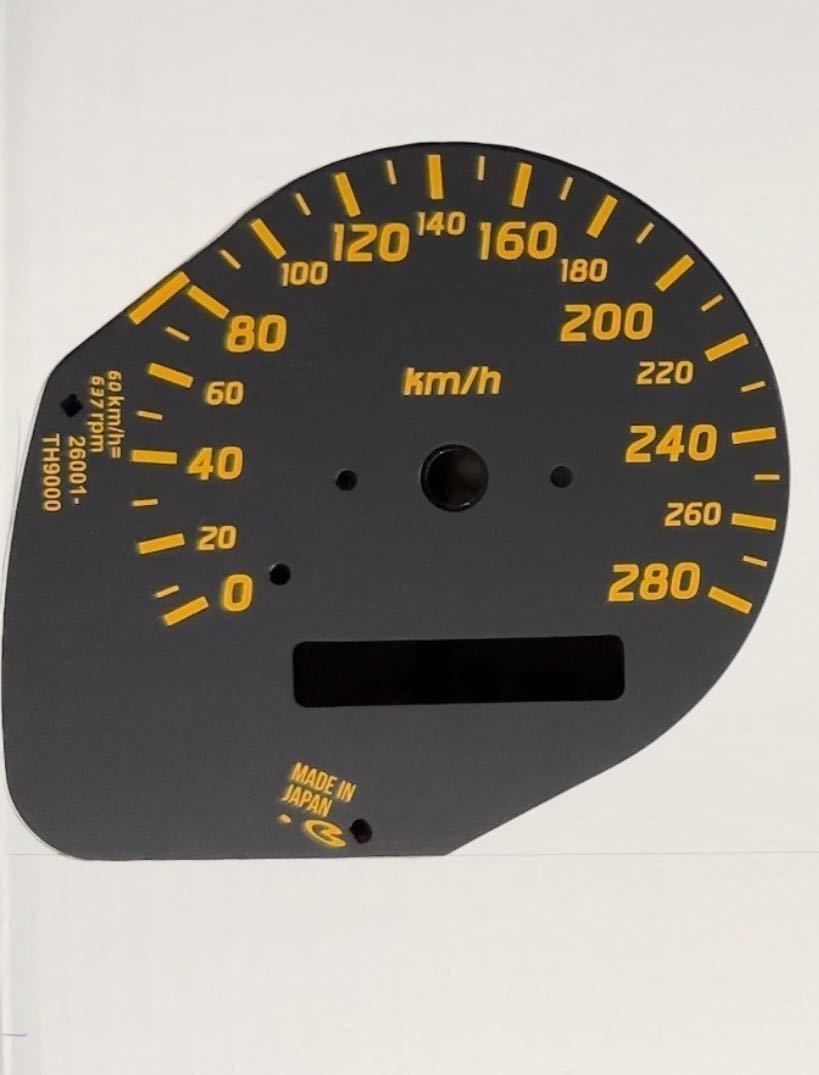 S15 シルビア スピードメーターパネル SILVIA SPEEDO METER PANEL 「送料無料」