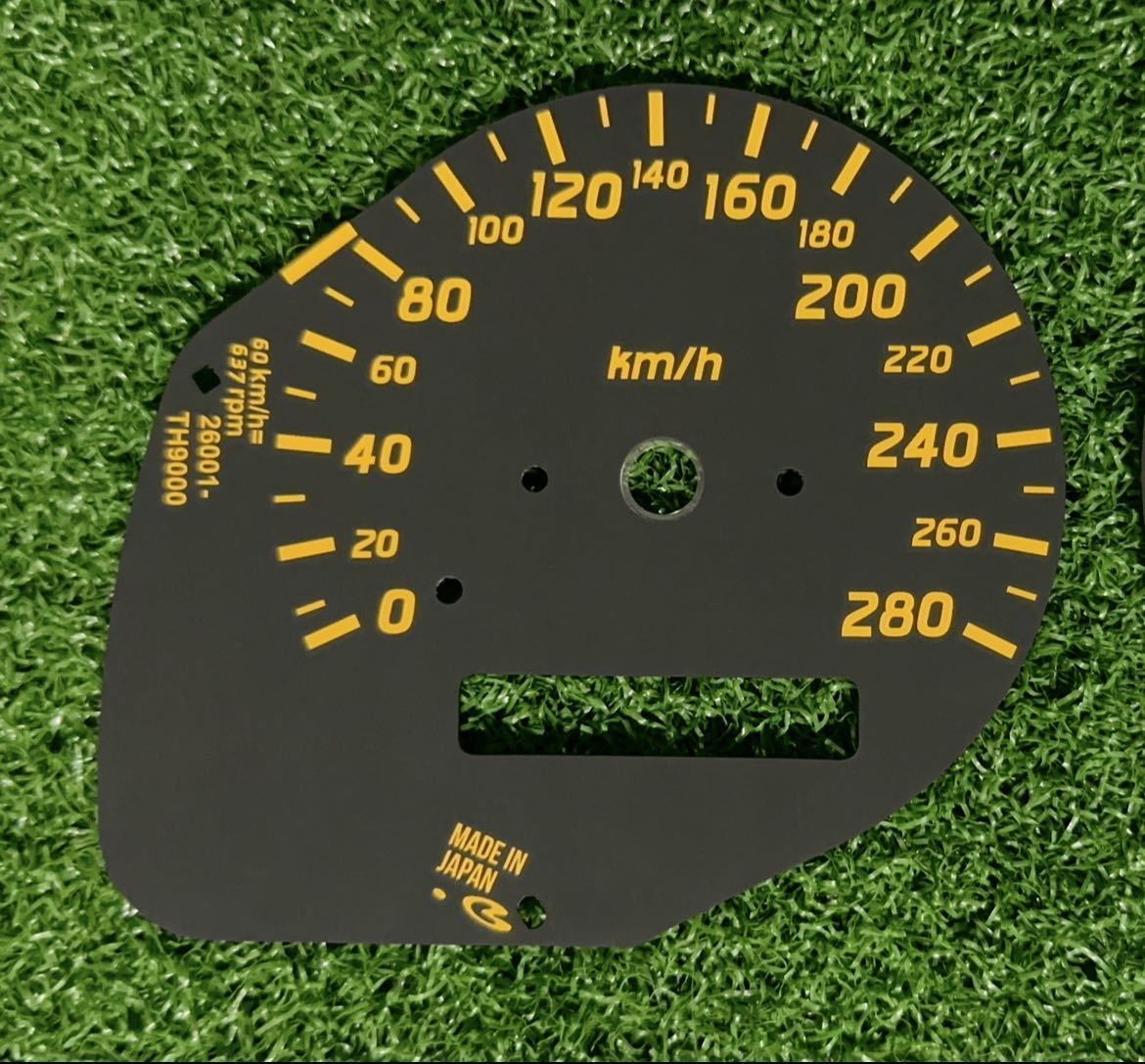 S15 シルビア スピードメーターパネル SILVIA SPEEDO METER PANEL 「送料無料」