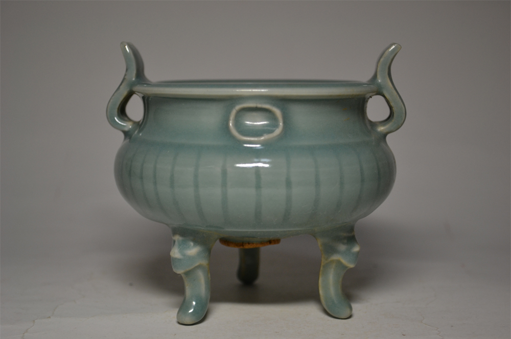 中国 汝窯 青磁 香炉 陶器 陶芸 香道具 仏具 青釉 香炉 青磁 中国古美術 龍泉窯 香道具 南宋 寺院用仏具 中国 七官
