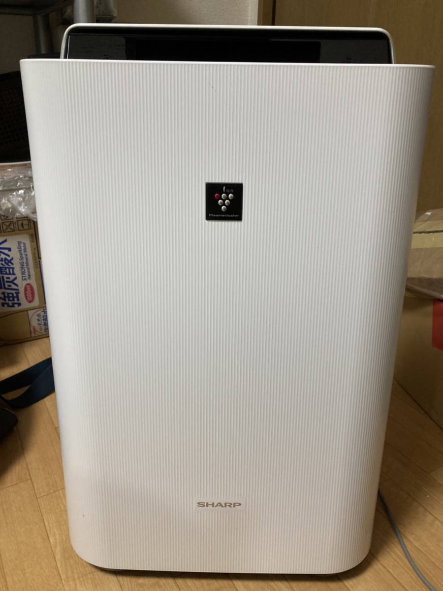 ☆SHARP(シャープ) 2019年製 KC-J500YーW 空気清浄機 ホワイト 加湿
