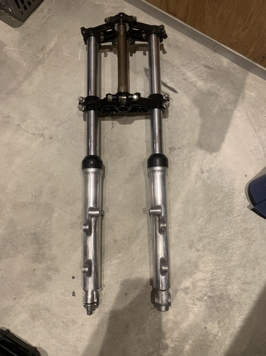 ⚠️上下ステムのみ⚠️SR400/500 フロントフォーク トップブリッジ ⚠️上下ステムのみ⚠️SR400/500 フロントフォーク トップブリッジ