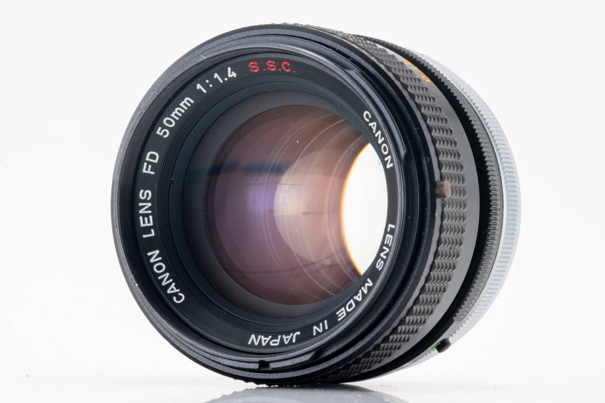 L89 CANON 旧FD F1.4/50mm SSC マニュアルフォーカスレンズ Lens L89 CANON 旧FD F1.4/50mm SSC マニュアルフォーカスレンズ Lens