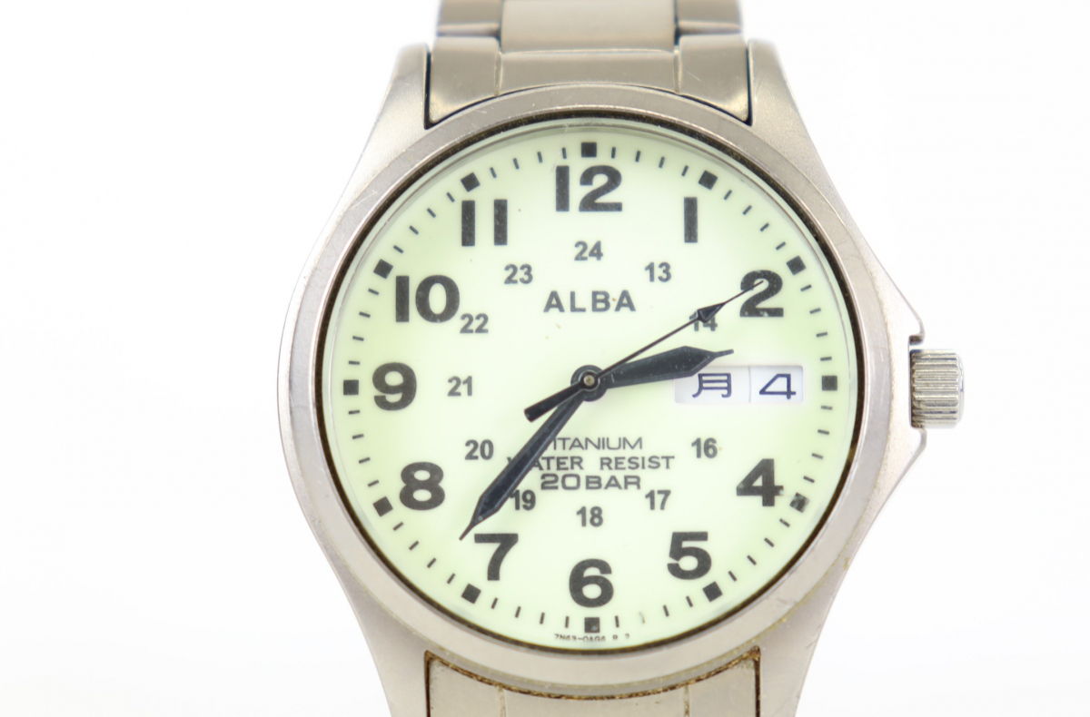 腕時計 | チタン ALBA SEIKO セイコーアルバ UTA 栗田時計店(1966年 