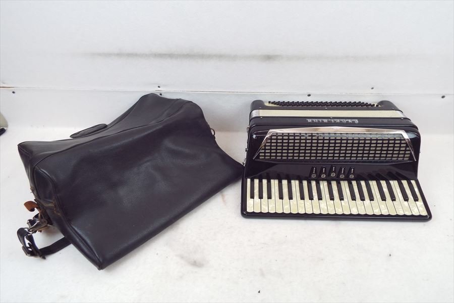 ▽ EXCELSIOR 400/S アコーディオン ソフトケース付き 中古現状品